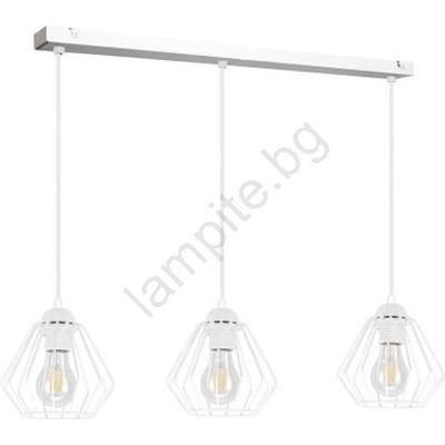 BELIS Пендел CEED 3xE27/60W/230V бял (BE0198)