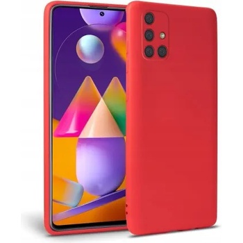 Image 1 of Samsung Силиконов калъф кейс TECH-PROTECT icon за Samsung M31s, червен