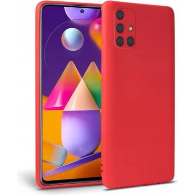 Samsung Силиконов калъф кейс TECH-PROTECT icon за Samsung M31s, червен