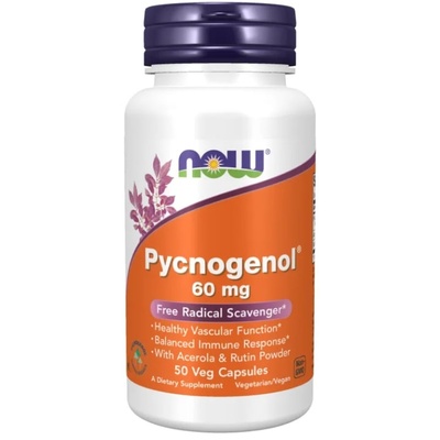 NOW Pycnogenol, 50 капсули, Now