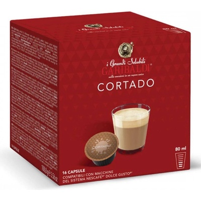 Gran Caffe GARIBALDI Cortado 16 бр - Кафе на капсули съвместими с Dolce Gusto
