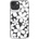 SwitchEasy Artist Fleur Case - дизайнерски хибриден удароустойчив кейс за iPhone 13 mini (прозрачен)