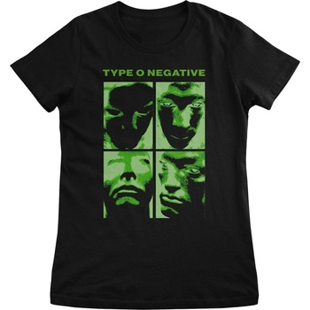 Type O Negative Faces Black S Дамски Риза (WMX-5-TON008-BK-S)