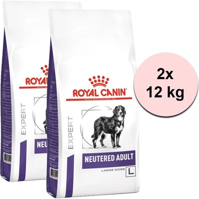 Royal Canin VHN Dog Neutered Adult Large 2 x 12 кг