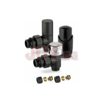 APM srl (Италия) Комплект вентили с терморегулатор black 100kn015m