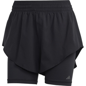 adidas Дамски къси панталони Adidas Hiit Heat. Rdy Training 2-In-1 Shorts Womens - Black