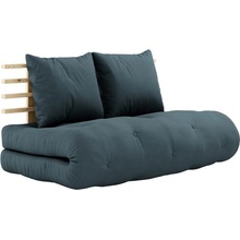 Karup design sofa SHIN SANO natural pine (futonová ) petrol blue