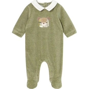 Mayoral Плюшен гащеризон Mayoral - С якичка, зелен, 0-1 м (15-02716-044-0-1)