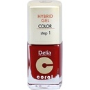 Delia Cosmetics Coral Nail Enamel Hybrid Gel lak na nehty 01 11 ml