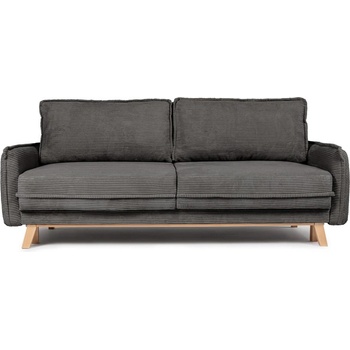 Bonami Сив велурен диван 218 см Tori - Bonami Selection (TORI3SEATERPOSO22)