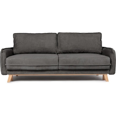 Bonami Сив велурен диван 218 см Tori - Bonami Selection (TORI3SEATERPOSO22)