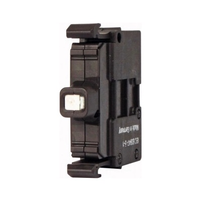 Objímka LED M22-LED-B 18-30V AC/DC modrá