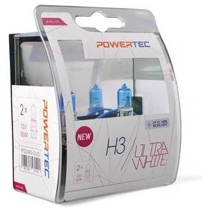 m-tech Powertec Ultra White H3 12V халогенни крушки к-т (PTZUW3-DUO)