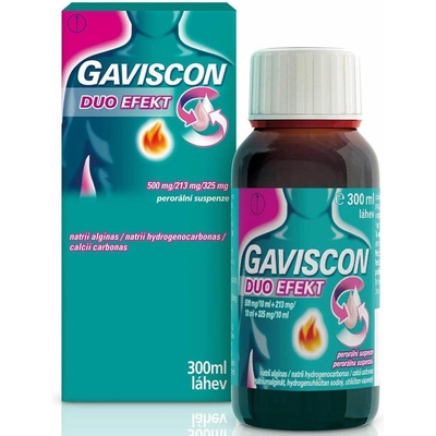 Gaviscon Duo Efekt Perorálna suspenzia sus.por.1 x 300 ml