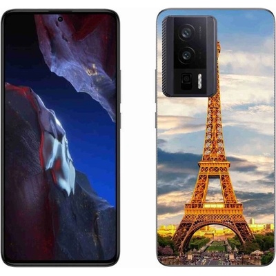 Pouzdro mmCase Gelové Xiaomi Poco F5 Pro - eiffelova věž 3
