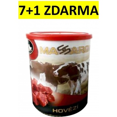 SlovakiaFarma Massaro Hovězí kostky 8 x 800 g