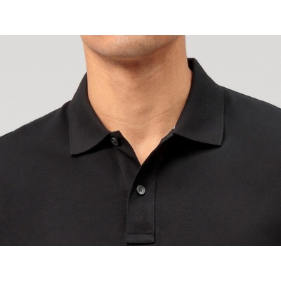 Polo Pique tričko Olymp tričko s límečkem černé
