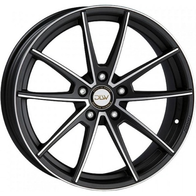 DLW MANAY 8,5x19 5x114,3 ET31 matt black polished