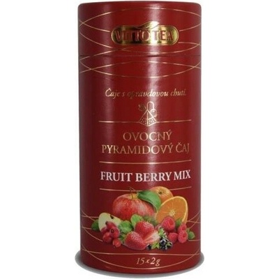 VittoTea čaj ovocný fruit berry mix tuba 30 g
