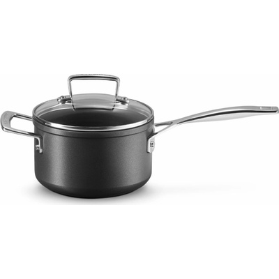 Le Creuset Rajnica TOUGHENED 16 cm, 1,9 l, čierna, hliník