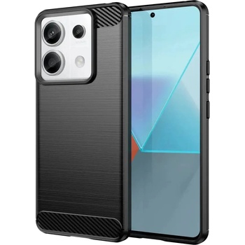 HQWear Кейс HQWear Carbon Case за Xiaomi Redmi Note 13 5G, черен (Redmi Note 13 5G black Carbon Bush TPU)