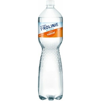 Poděbradka ProLinie Jemně perlivá pomeranč 1,5 l