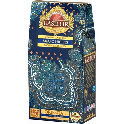 BASILUR Magic nights čierny sypaný čaj 100 g