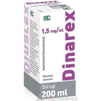 Dinarex 1,5 mg/ml sirup por.sol.1 x 200 ml I