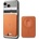 Spigen valentinus magsafe universal magnetic card holder metallic orange (8800337244724)