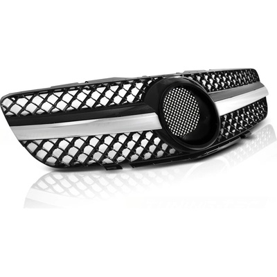 Predná maska Mercedes SL R230 01-06 CL Style Black-Chrome