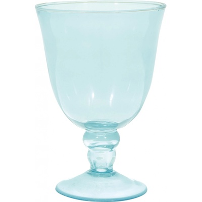 GREEN GATE Sklenice na víno Pale Blue modrá barva sklo 500 ml