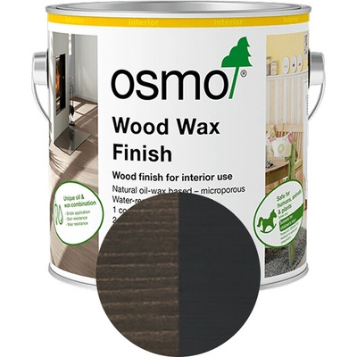 Osmo 3169 Dekoračný vosk intenzívny 25 l Čierny