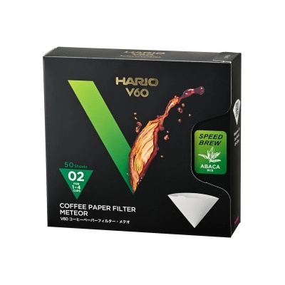 Hario Хартиени филтри Hario Meteor V60-02 50 бр. бързи VCF-02-50MT