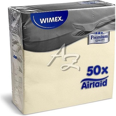 Airlaid ubrousky Premium béžové 50ks 40x40cm