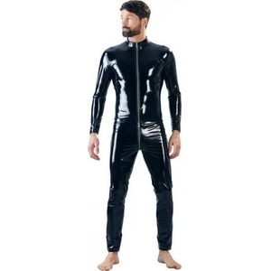 Black Level Черен гащеризон Black Imitation, S