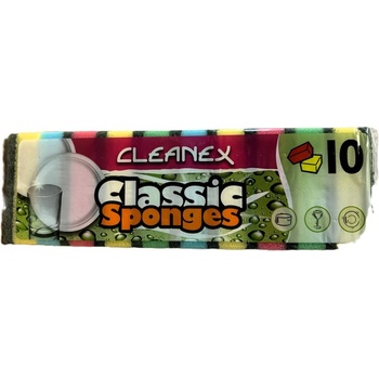 Cleanex Classic špongia na riad 10 ks