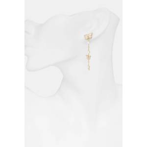 Guess Обици Женски от неръждаема стомана BORBOLETA (JUBE06.128JW)