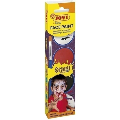 JOVI Obličejové barvy 3x 8ml - Scary