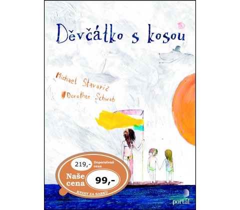 Děvčátko s kosou