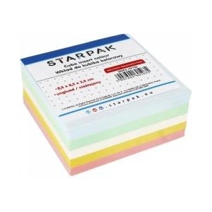 STARPAK Colorful unglued cup insert 85x85 mm