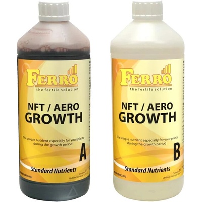 FERRO NFT / AERO GROWTH A&B - тор за първоначално подхранване (в NFT / аеро, за чешмяна вода) (51064у)