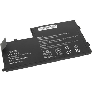 mitsu Батерия за Dell Inspiron 14-5442 / 14-5447 / 15-5542 / 15-5547, 7.4 V, 8000 mAh (BC/DE-5445-7.4)