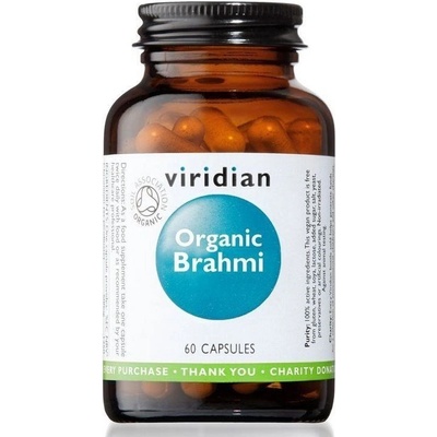 Viridian Brahmi Organic 60 kapsúl