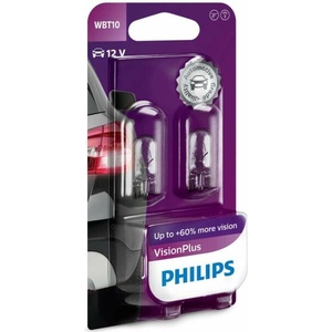 Philips VisionPlus WBT10 12V 2x (12040VPB2)