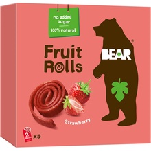 BEAR Ovocné plátky jahoda 5 x 20 g