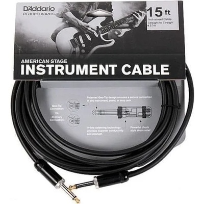 D'Addario PW-AMSG-15 4, 5 m Директен - Директен Инструментален кабел (PW-AMSG-15)