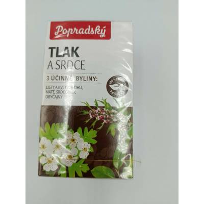 Popradský Funkčný čaj Na tlak a srdce 23 g