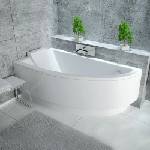 Besco Асиметрична вана Besco Praktika 150x70 см ляв монтаж (#WAP-150-NL)