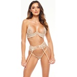 Beauty Night Rose Set Nude L/XL