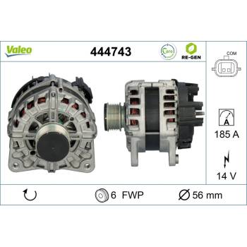 Alternátor VALEO 444743